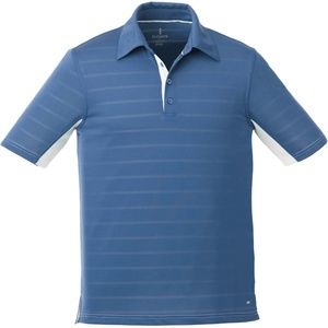 Men's Denim Blue "Prescott" Short Sleeve Polo - Size XL